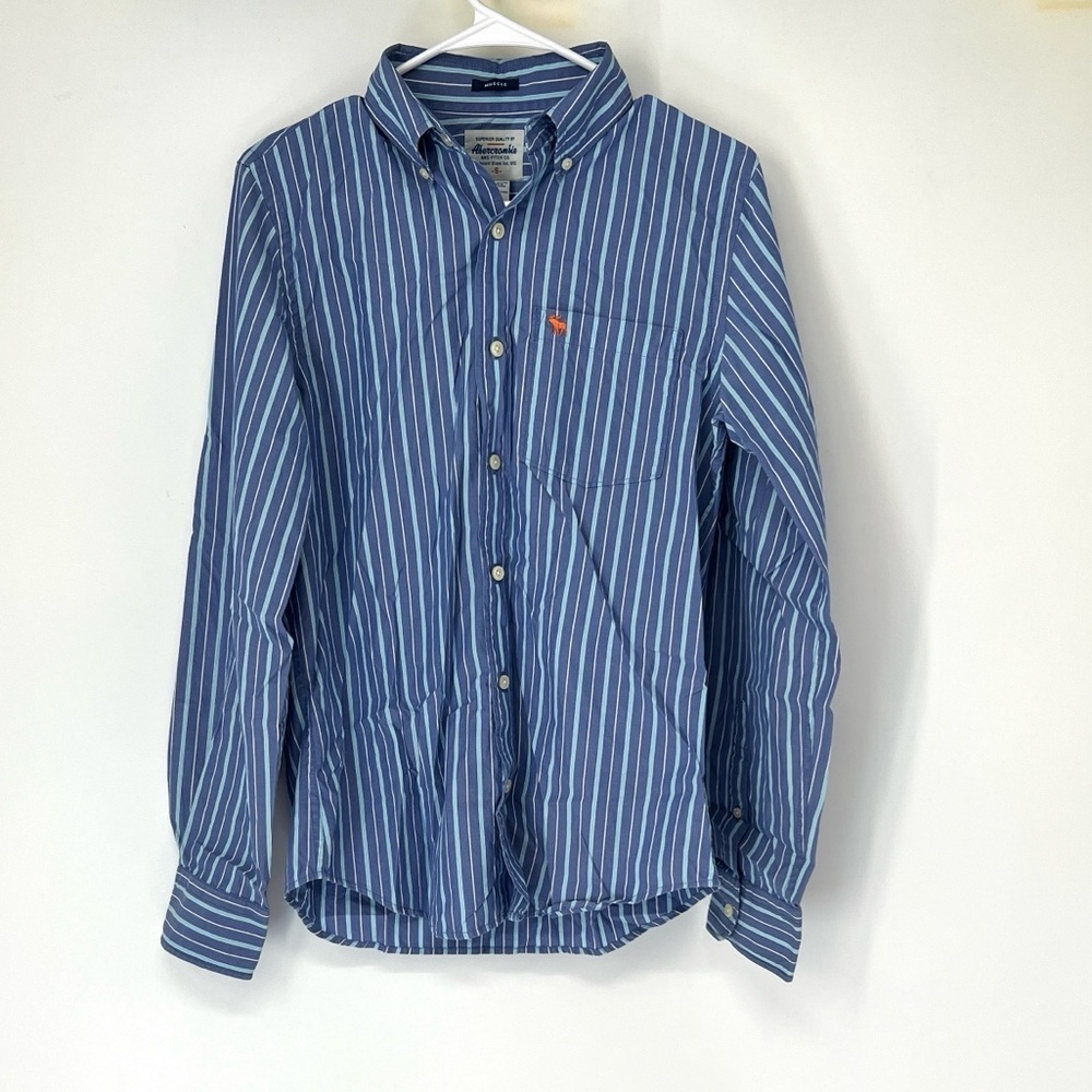 Abercrombie & Fitch vintage Y2K Striped Shirt men’s small